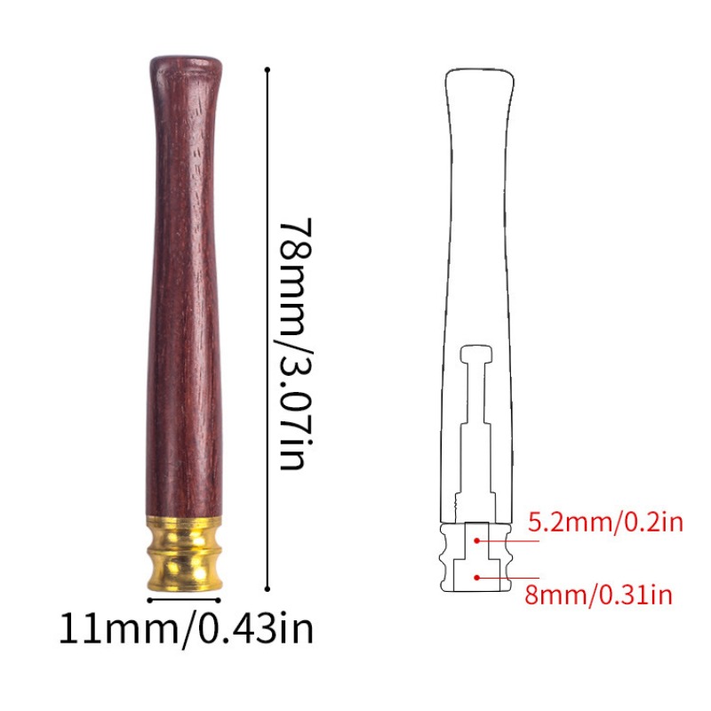 73mm cigarette holder For Thic - Smoking & Vaping Accessories recensione e prezzo