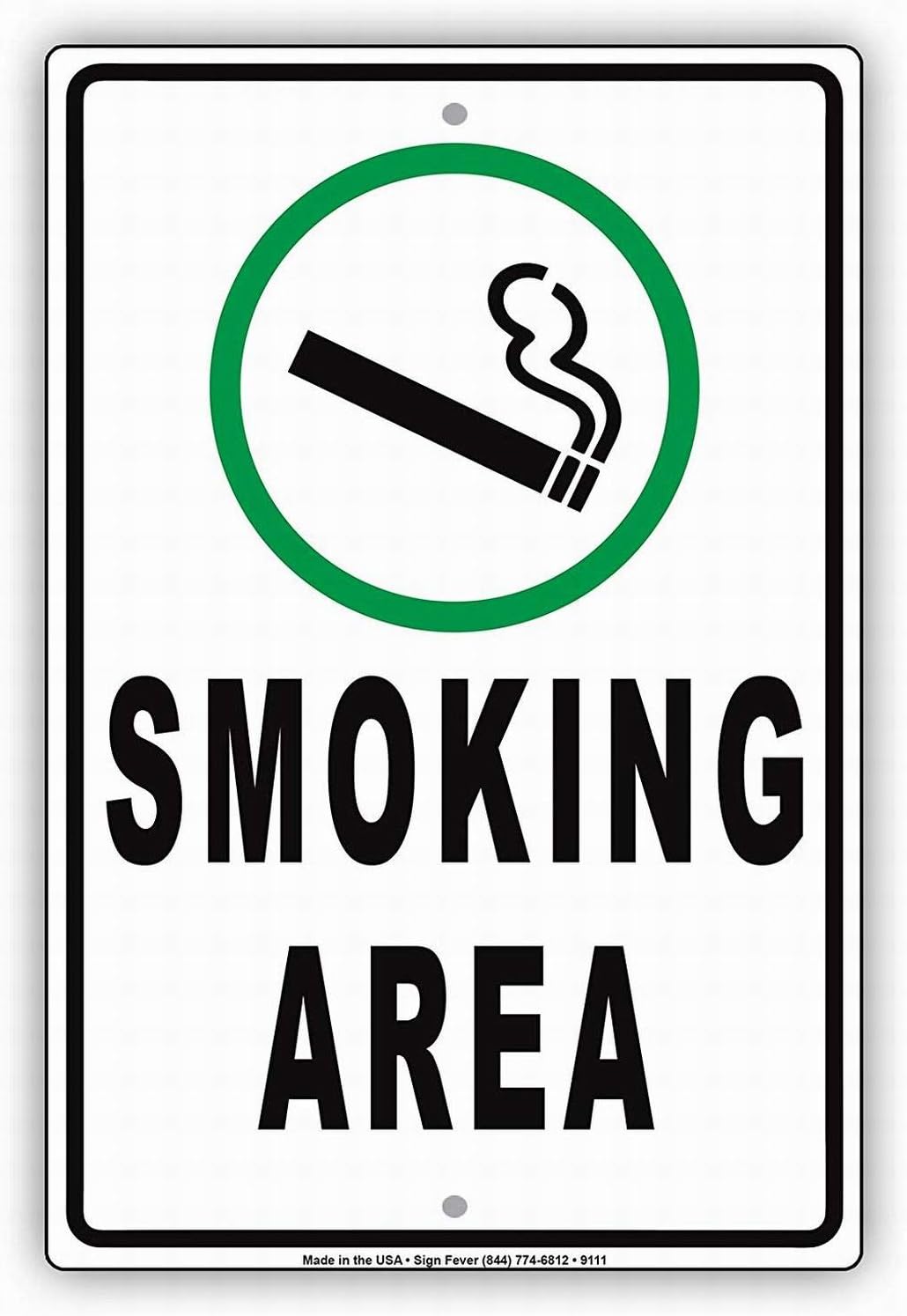 Safety Sign 12x16 Smoking Vapi - Vaping Store recensione e prezzo