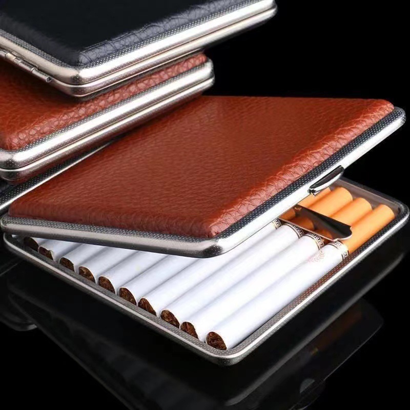 Metal Cigarette Case 20pcs Lea - Smoking & Vaping Accessories recensione e prezzo