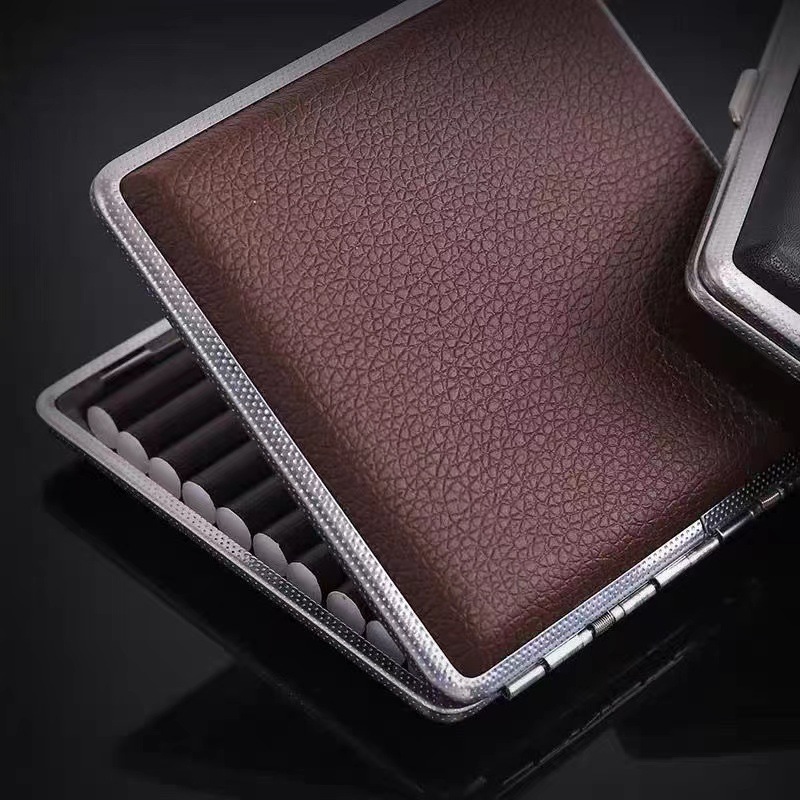 Metal Cigarette Case 20pcs Lea - Smoking & Vaping Accessories recensione e prezzo