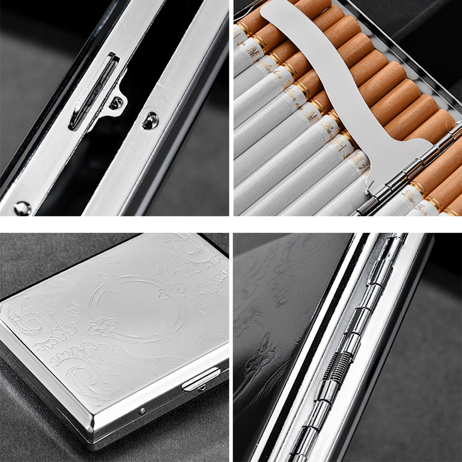 20-Cigarette （Freeform）Silver  - Smoking & Vaping Accessories recensione e prezzo