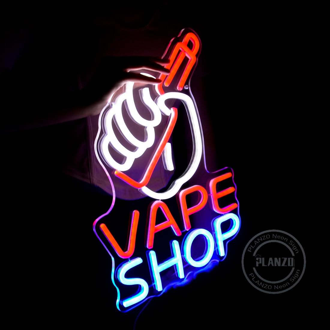 VAPE Shop Neon Sign for Smoke  - Vaping Store recensione e prezzo