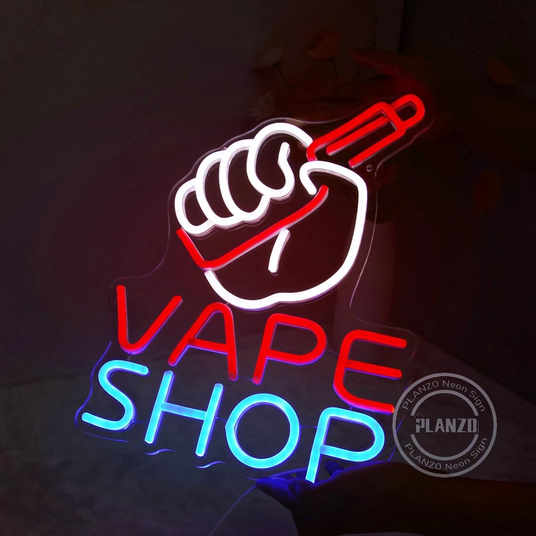 VAPE Shop Neon Sign for Smoke  - Vaping Store recensione e prezzo