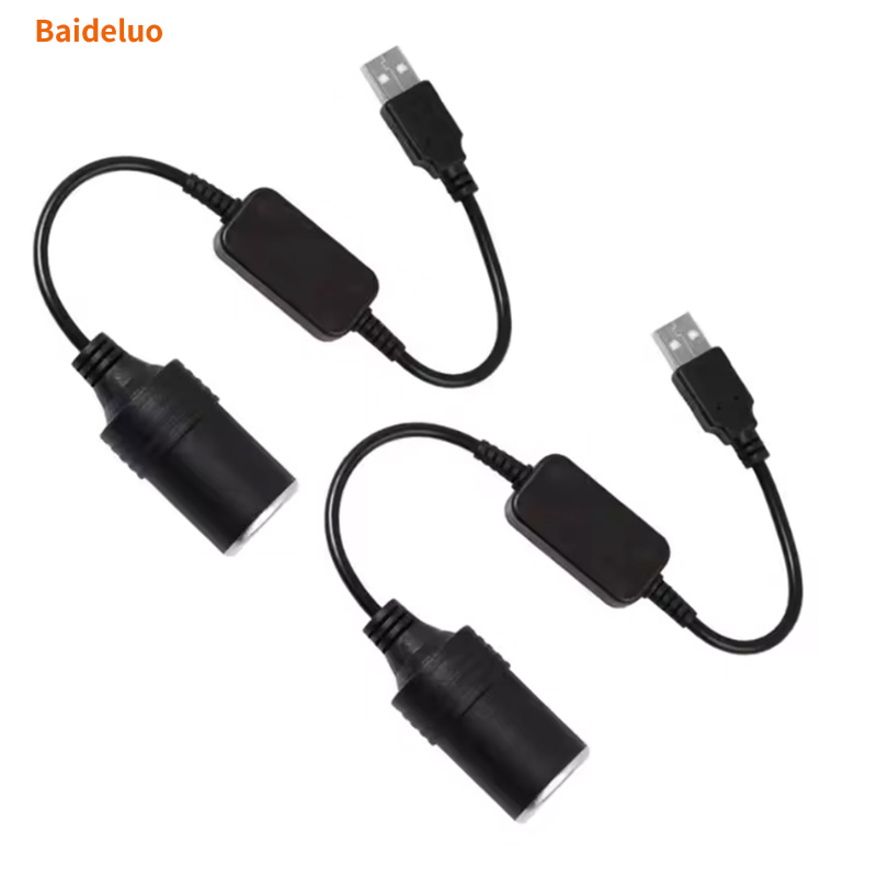 1pc 5V 2A USB To 12V Cigarette - Accessories For Vaping recensione e prezzo