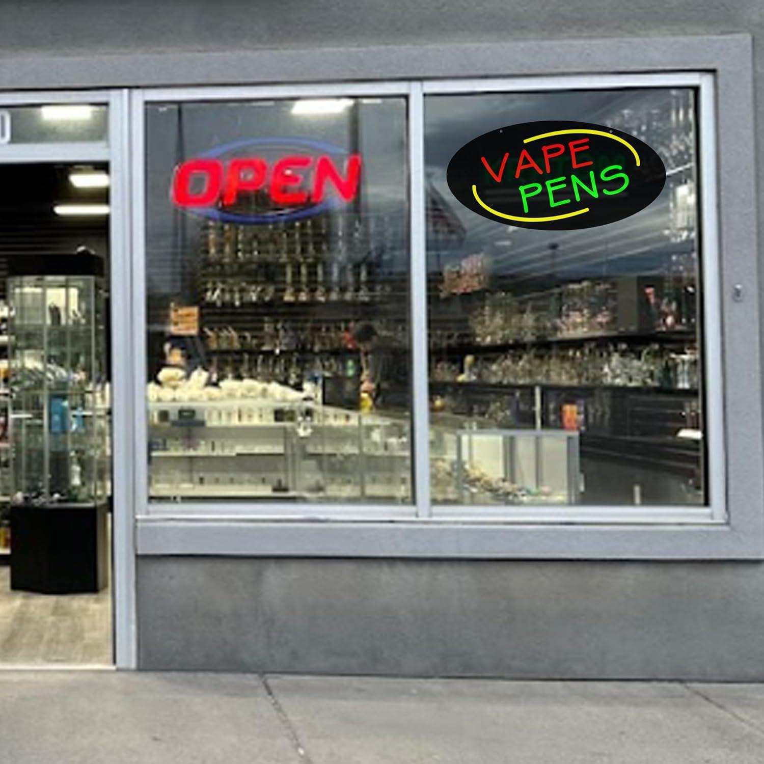 Vape Pens Neon Sign Dimmable L - Vaping Store recensione e prezzo