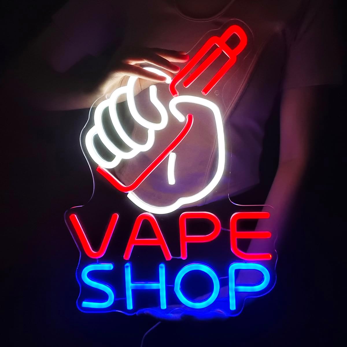 Vape Shop Neon Sign USB Powere - Vaping Store recensione e prezzo