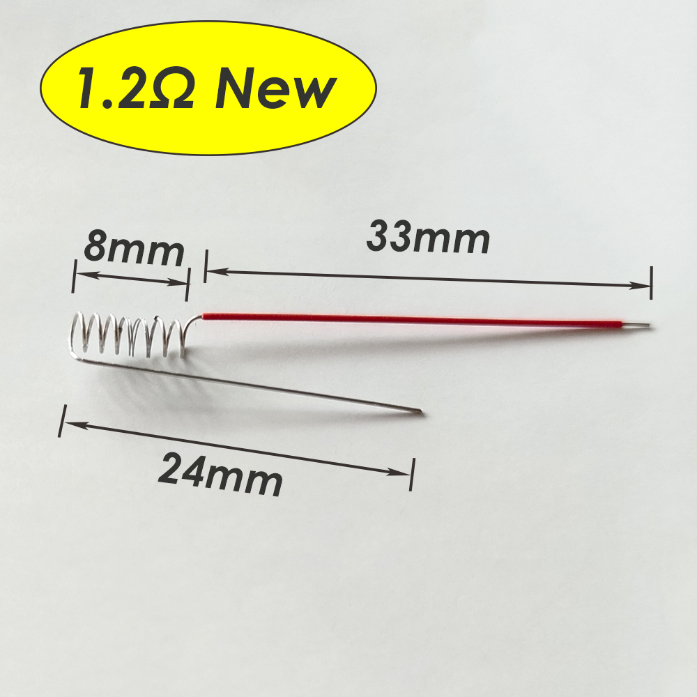 50/100pcs Resistance A1 1.2ohm - Coil Building Kit recensione e prezzo