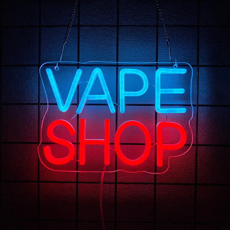 Vape Shop Neon Sign For Wall D - Vaping Store recensione e prezzo