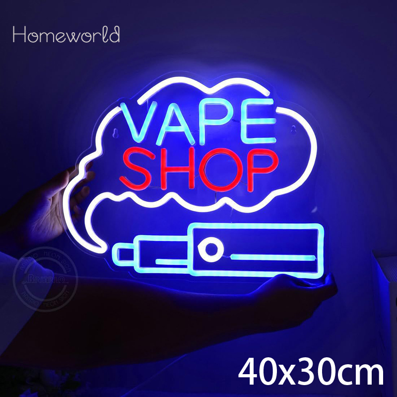 VAPE Shop Neon Sign for Smoke  - Vaping Store recensione e prezzo