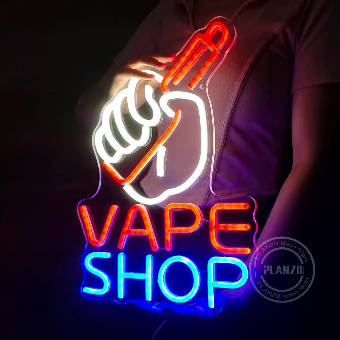VAPE Shop Neon Sign for Smoke  - Vaping Store recensione e prezzo