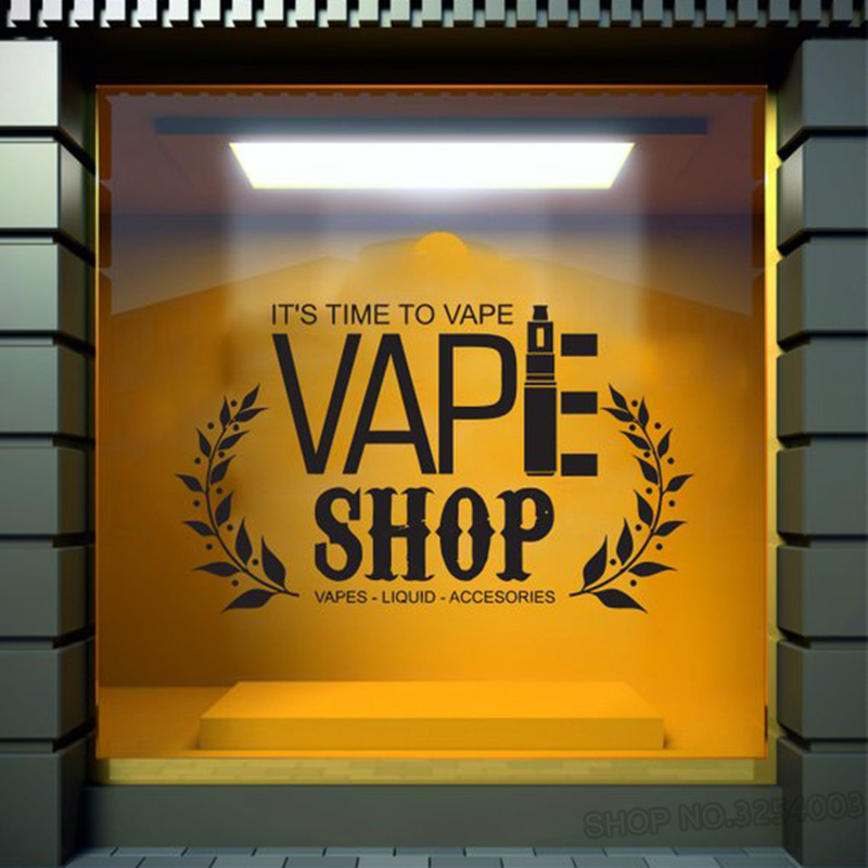 Vape Shop Words Wall Decal Win - Vaping Store recensione e prezzo