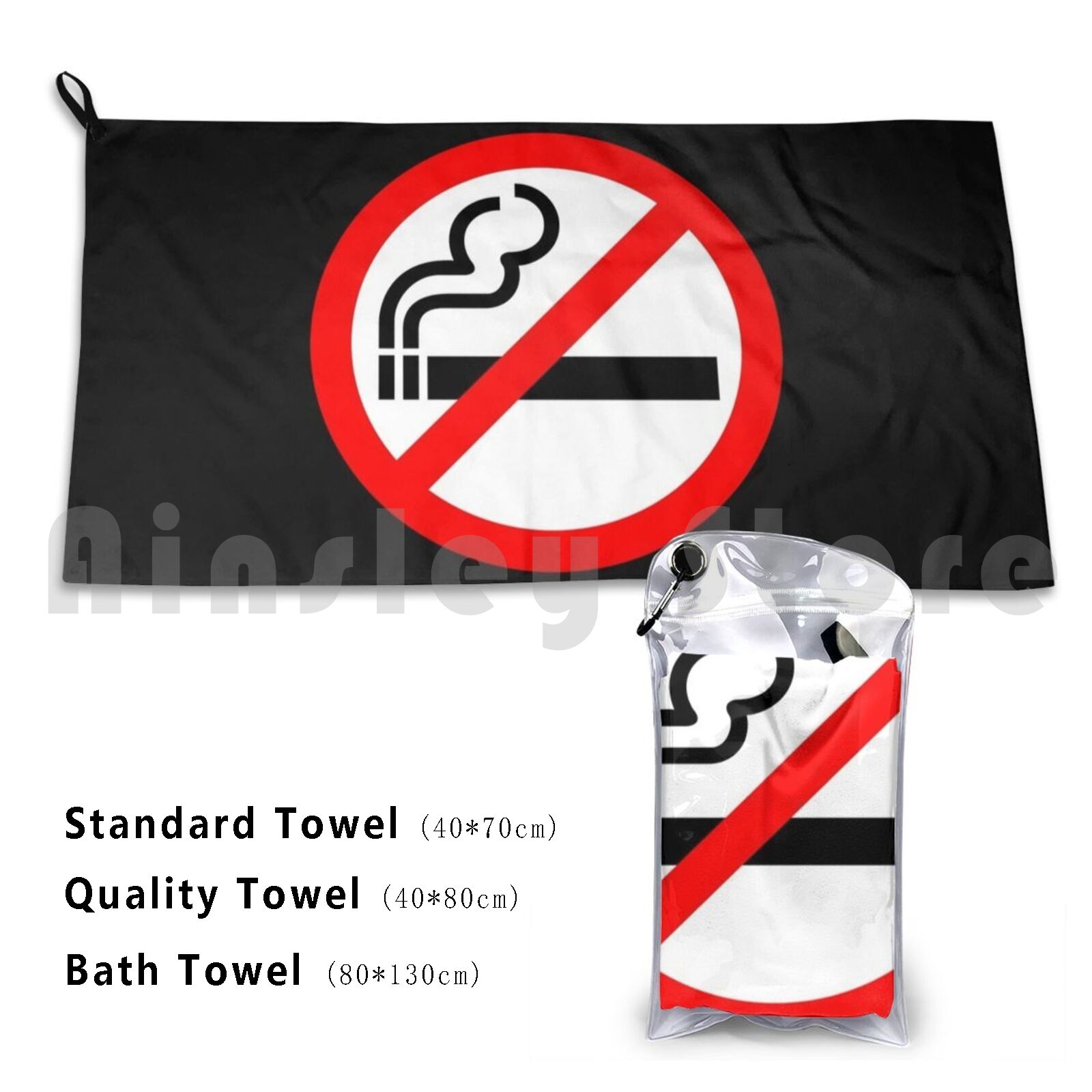 Towel No Smoking Sign 3150 Smo - Quick Vape recensione e prezzo