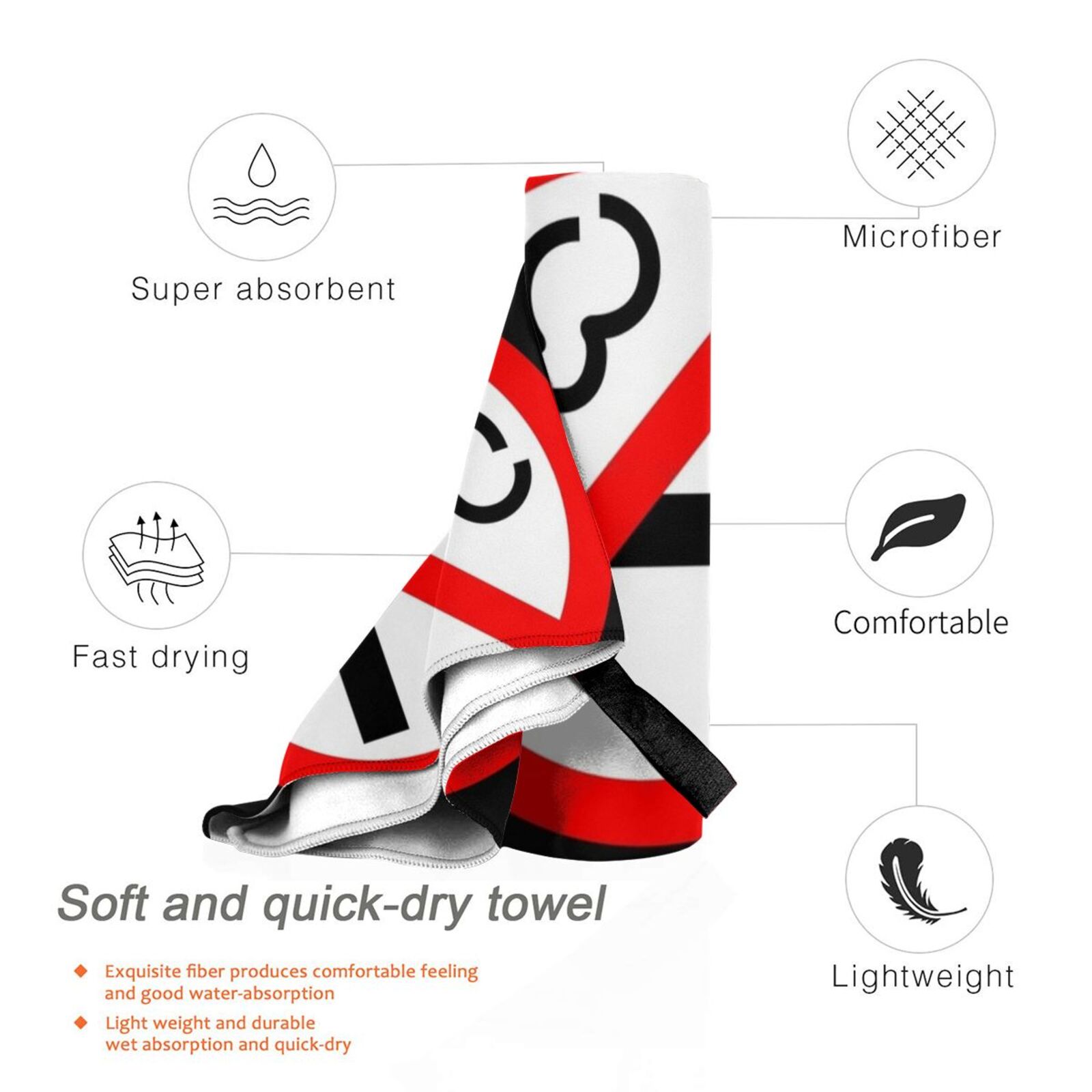 Towel No Smoking Sign 3150 Smo - Quick Vape recensione e prezzo