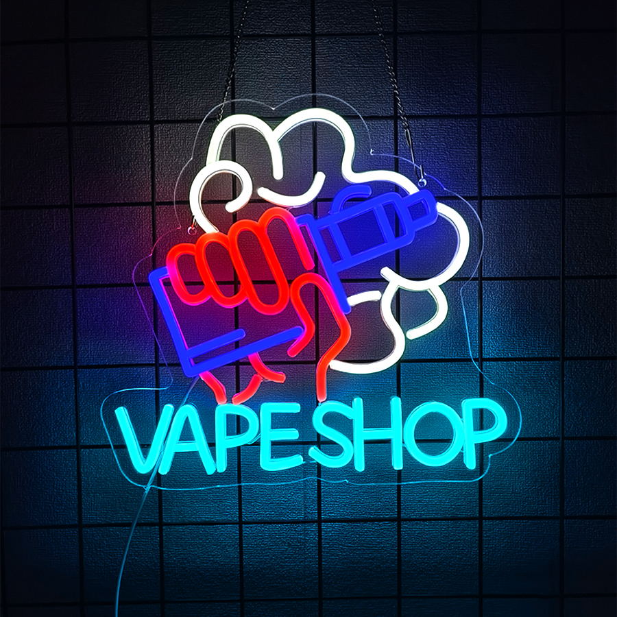 Smoke Series Neon Sign For Wal - Vaping Store recensione e prezzo