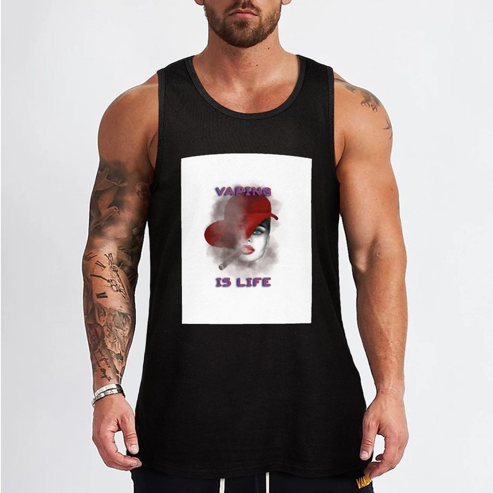 Vaping is life Tank Top Sweat  - Quick Vape recensione e prezzo