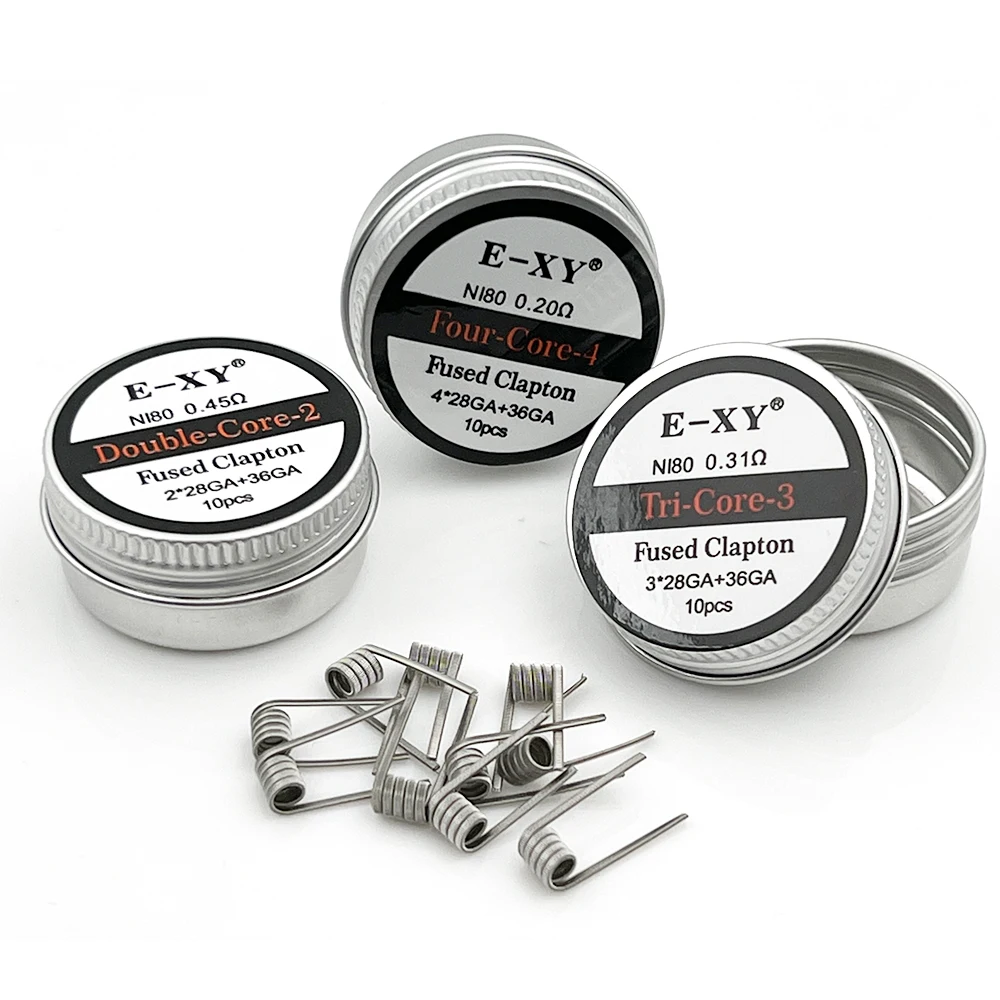 10pcs/box Ni80 Prebuilt Coil F - Coil Building Kit recensione e prezzo