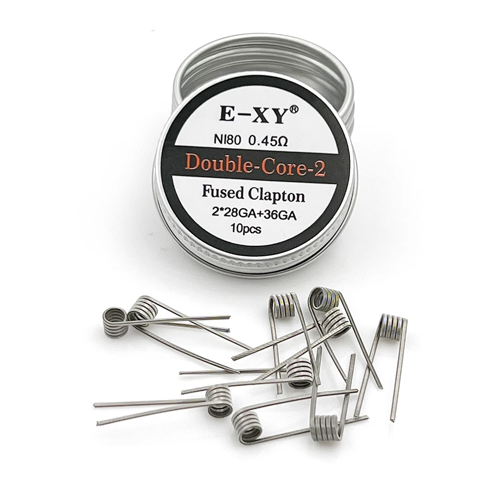 10pcs/box Ni80 Prebuilt Coil F - Coil Building Kit recensione e prezzo