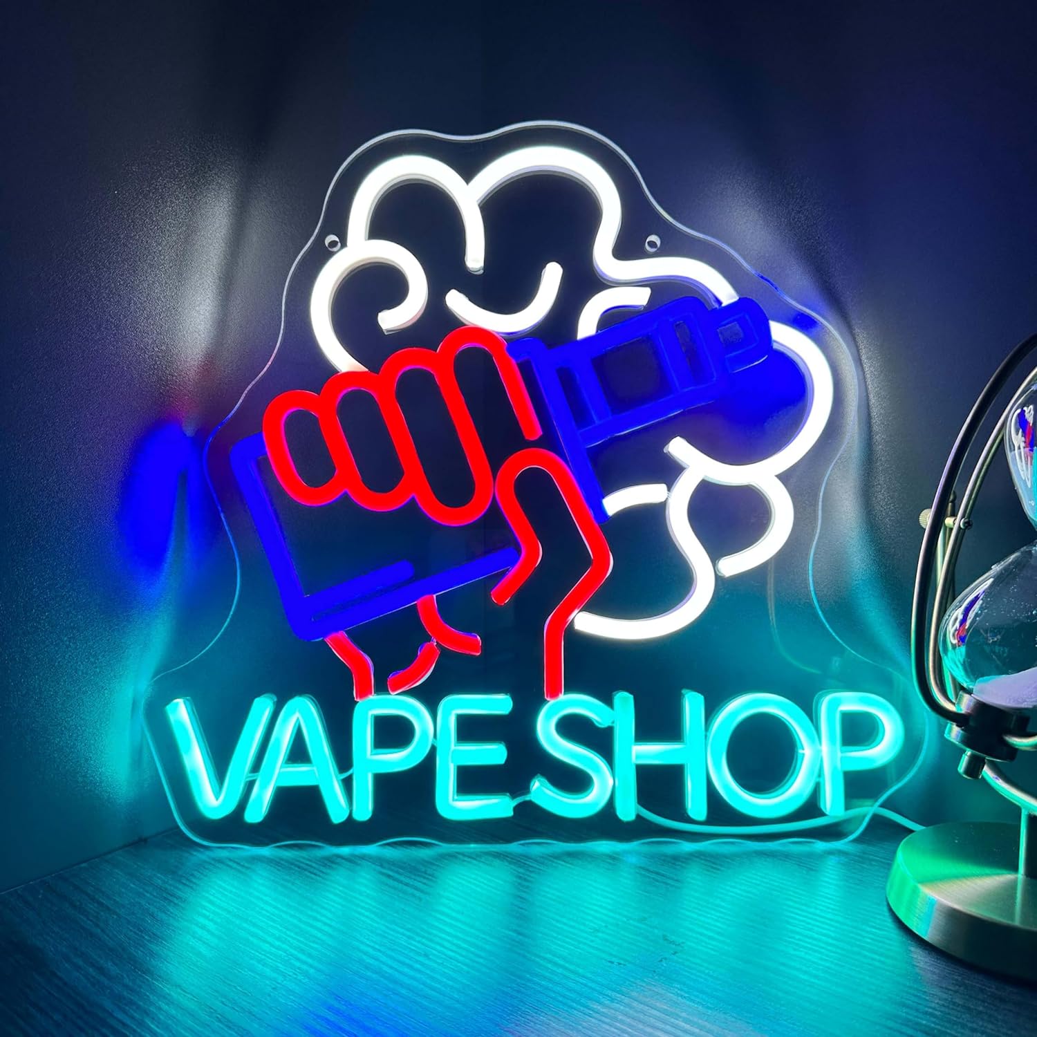 Vape Shop Neon Signs LED Neon  - Vaping Store recensione e prezzo