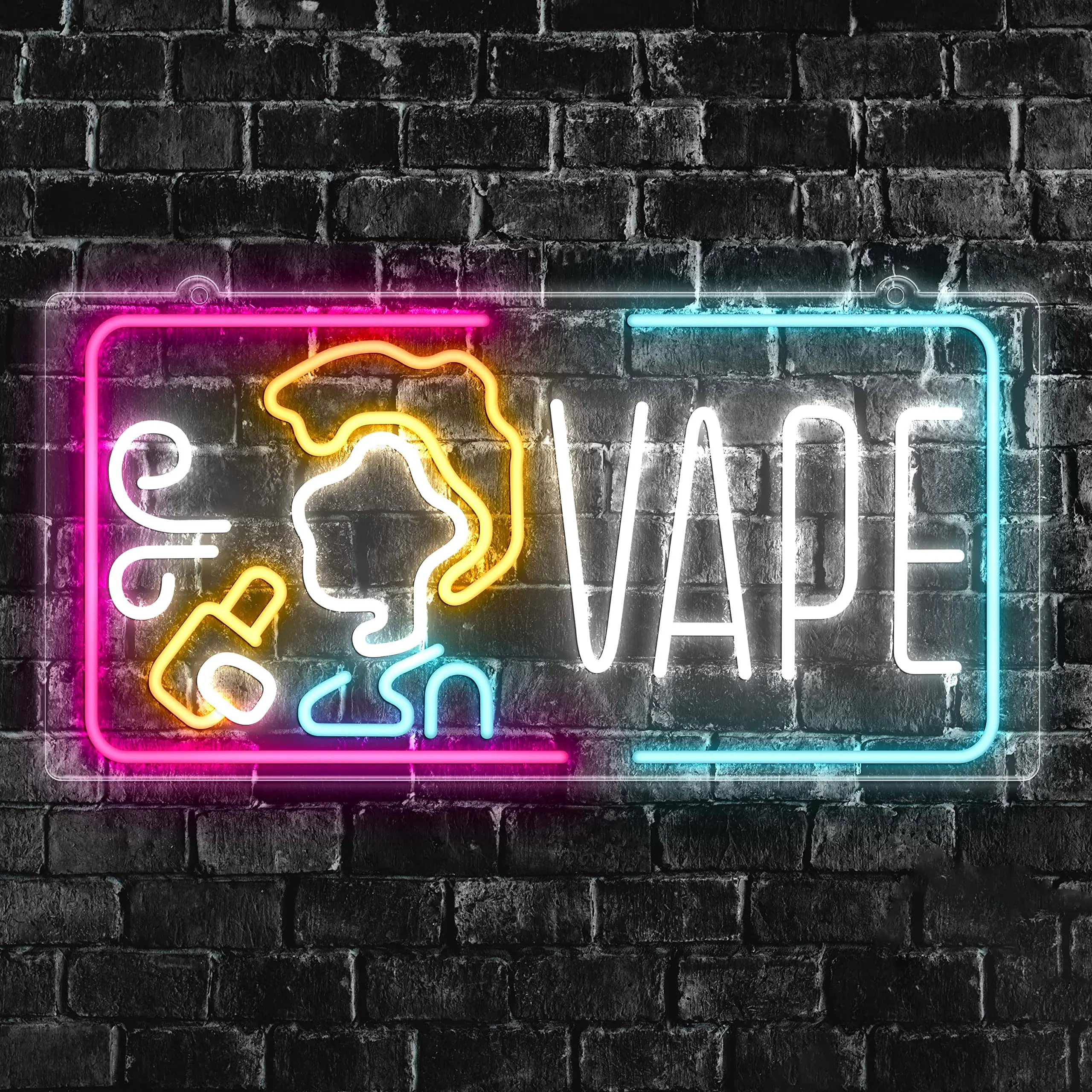 Vape Neon Sign Dimmable Smoke  - Vaping Store recensione e prezzo